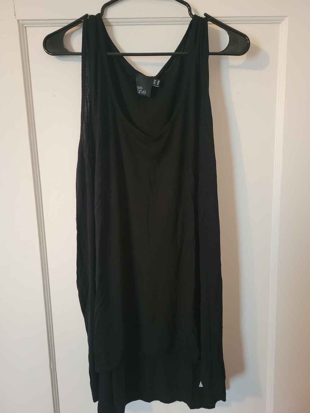 ASOS Black Sleeveless Tunic